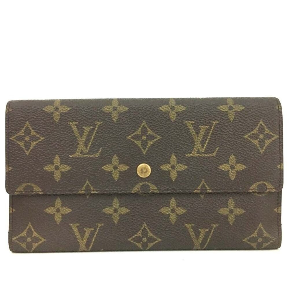 825205J Louis Vuitton Wallet Long International Brown Monogram